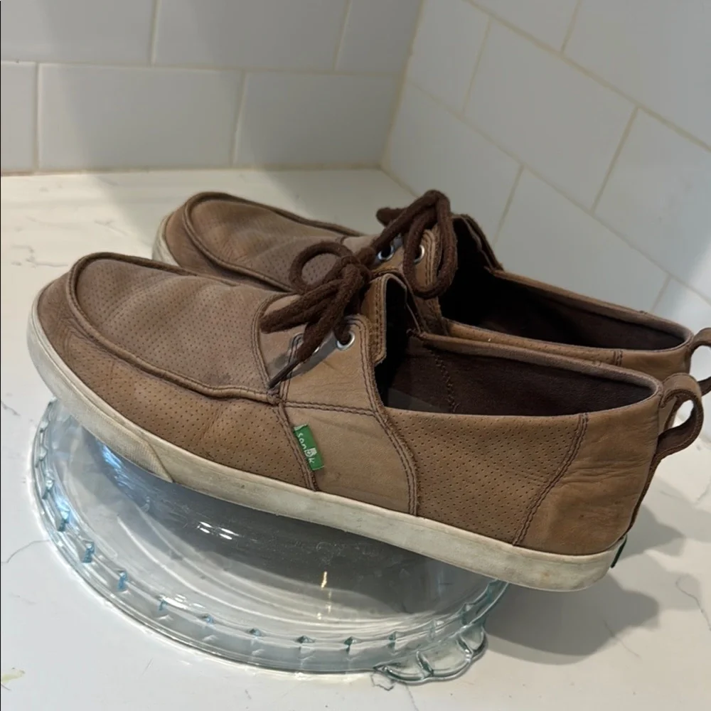 Sanuk Men's Brown Casual Shoes size 9